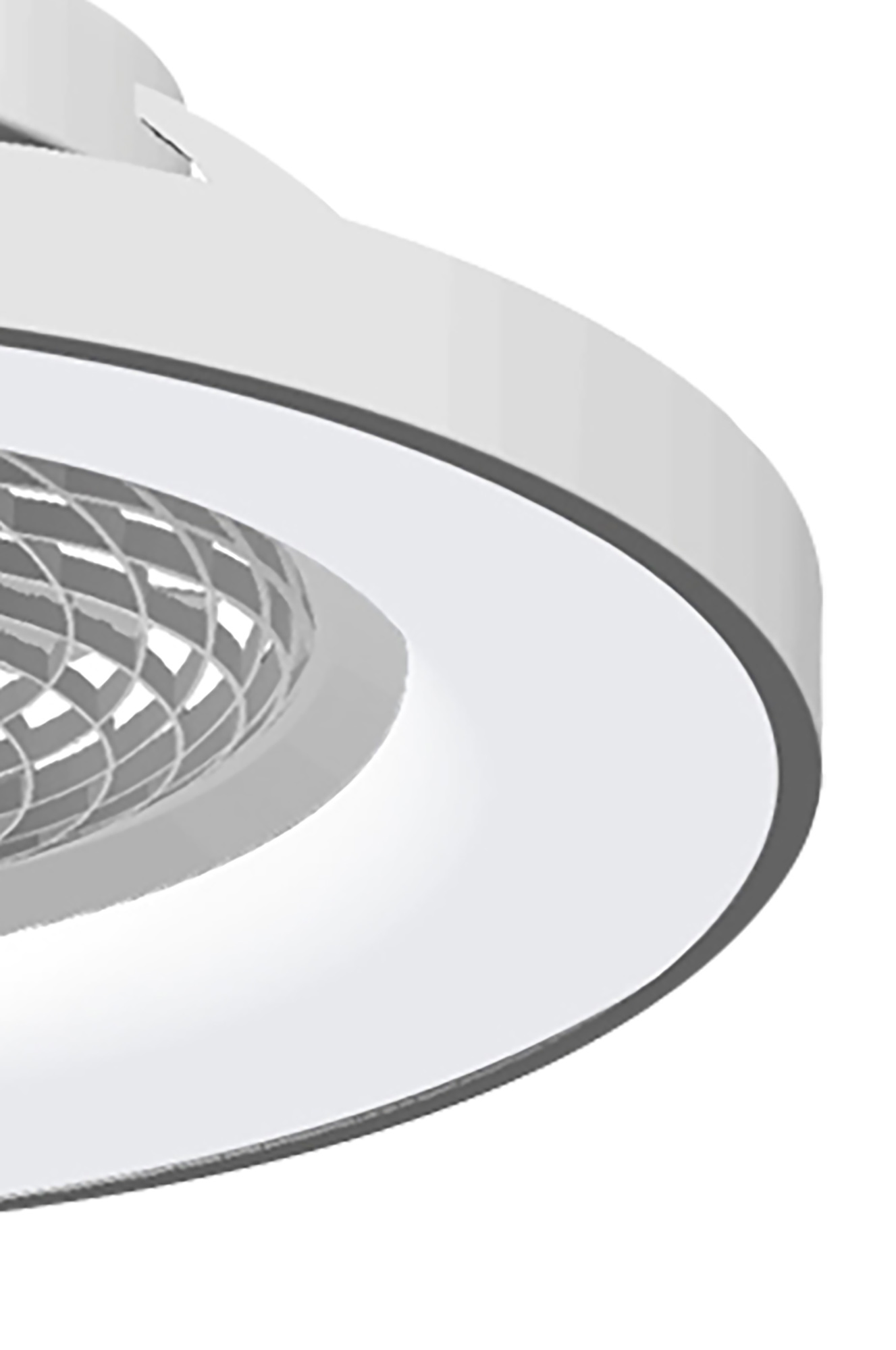 Tibet 70W LED Dimmable Ceiling Light & Fan, Remote / APP / Voice Controlled Silver M7125  Mantra Tibet